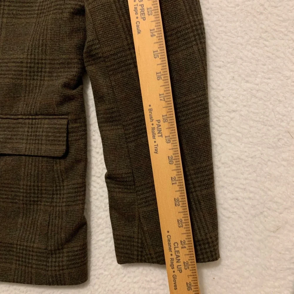 Banana Republic Tailored Fit Blazer Mens 42R Glen Plaid Sport Coat Jacket